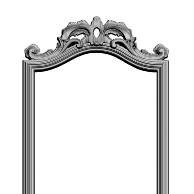 картинка Рама резная D14-490 3D-STL.COM