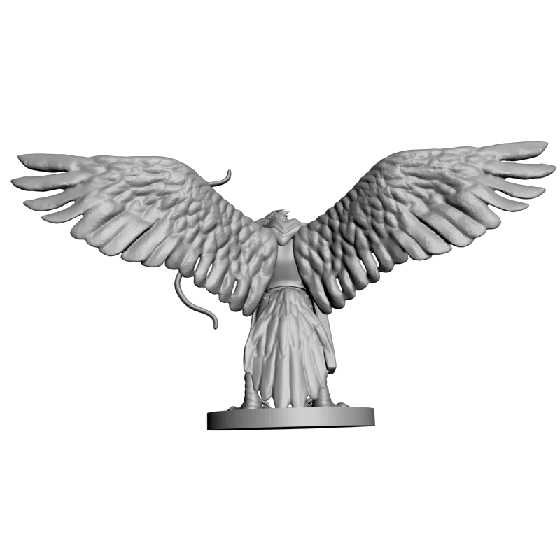 картинка Ааракокра Следопыт L3-397 3D-STL.COM