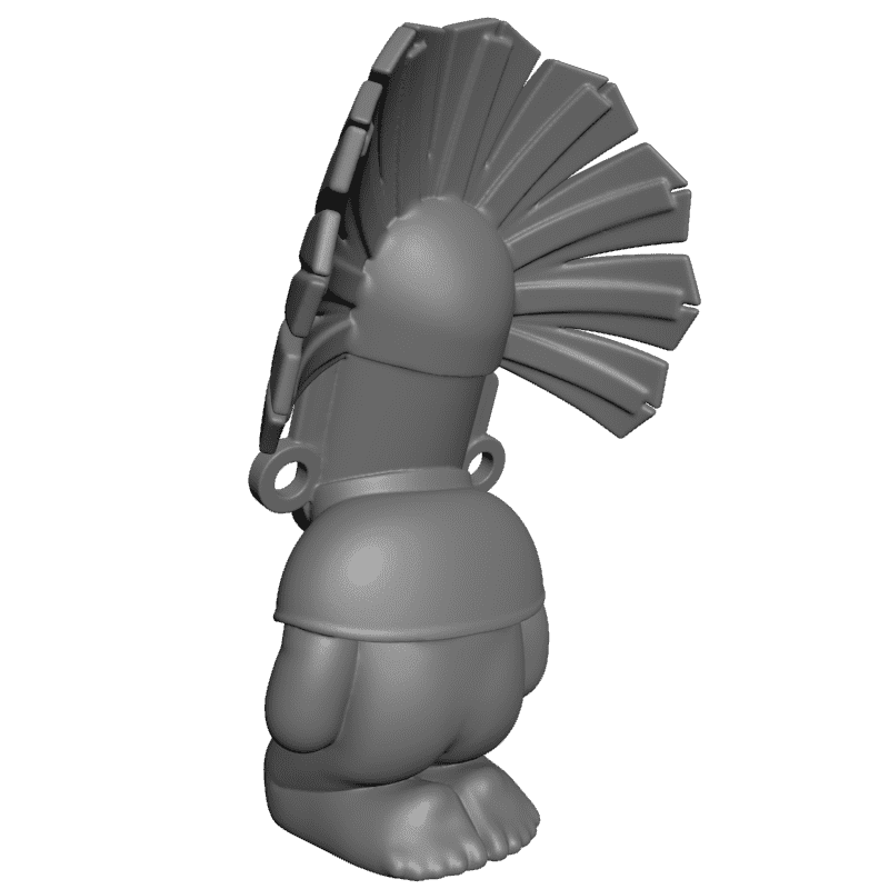 картинка Индеец L3-152 3D-STL.COM
