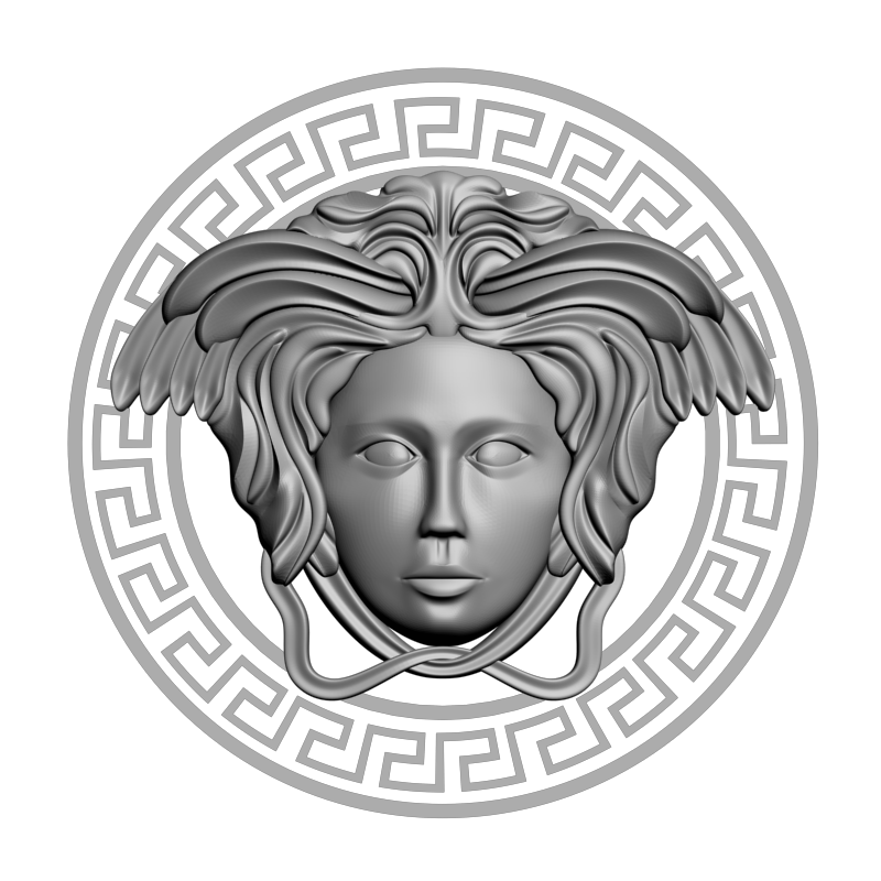 картинка Лицо декор L4-432 3D-STL.COM