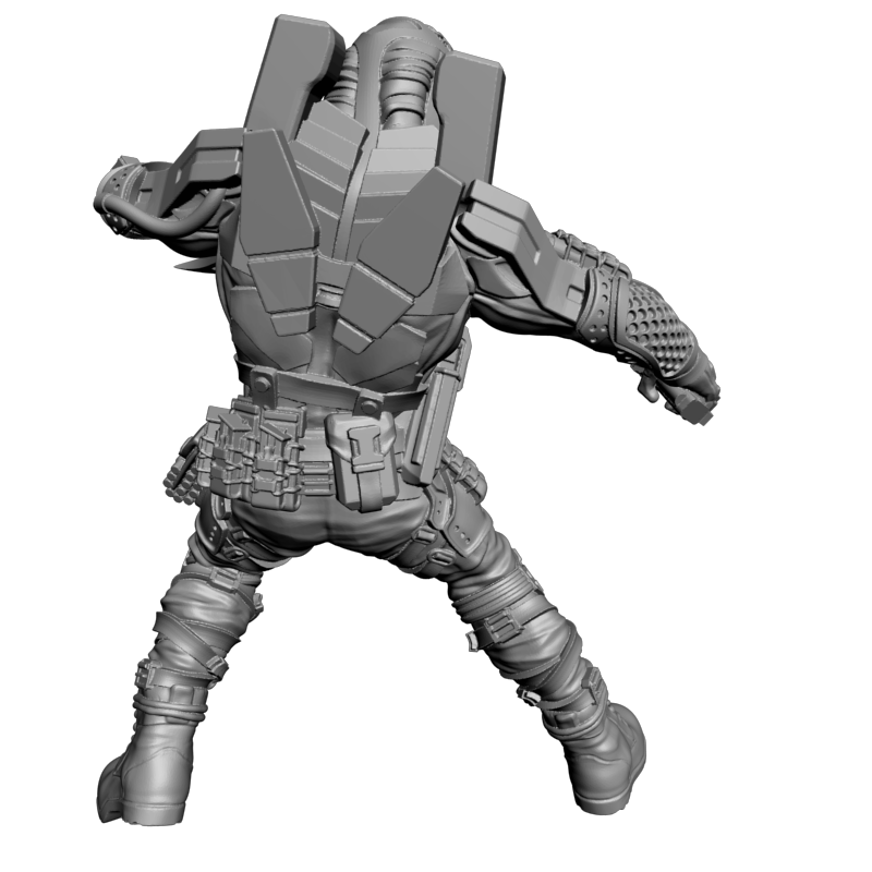 картинка Охотник на киборгов PI1-473 3D-STL.COM