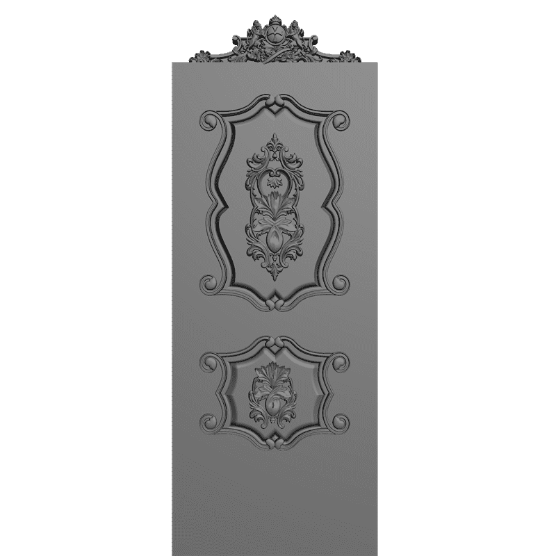 картинка Дверь резная H3-012 3D-STL.COM