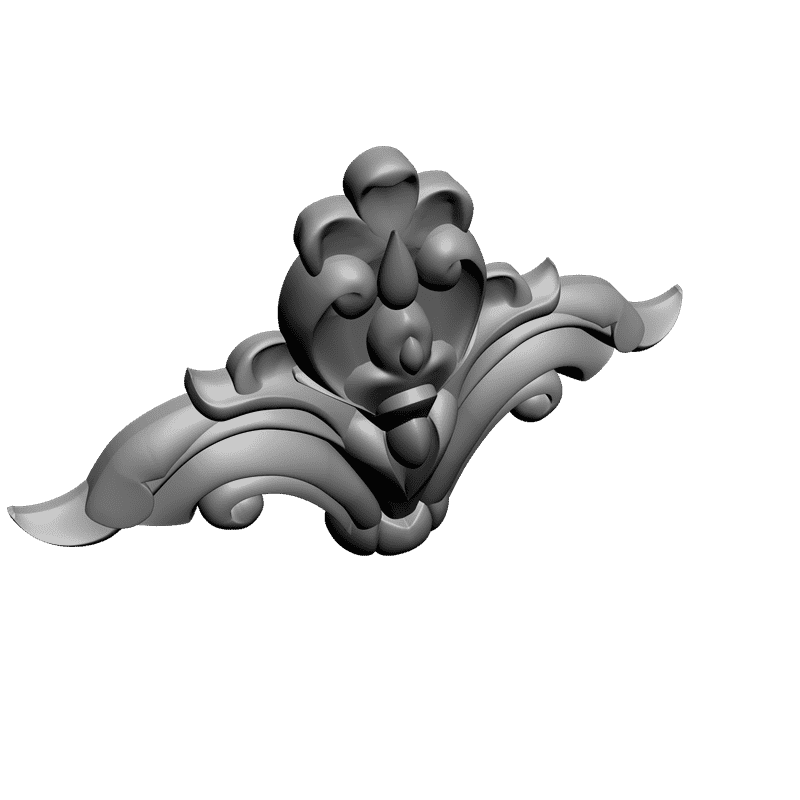 картинка Накладка резная D10-043 3D-STL.COM