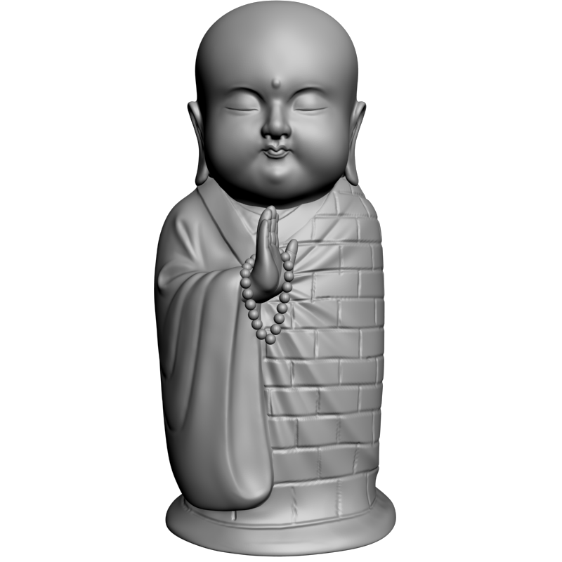 картинка Маленький монах V9-068 3D-STL.COM