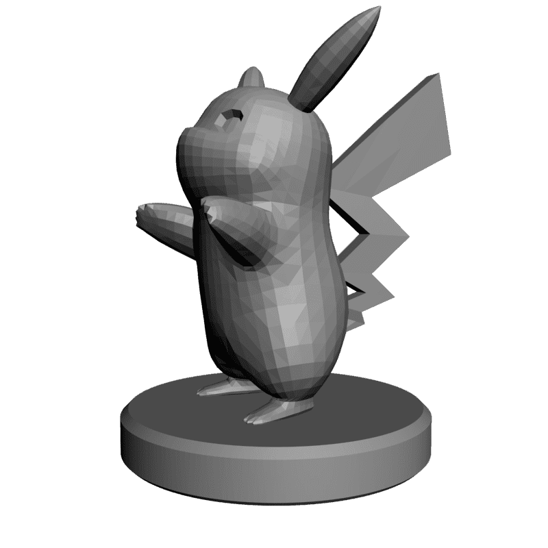 картинка Набор шахмат. Покемоны PI3-115 3D-STL.COM