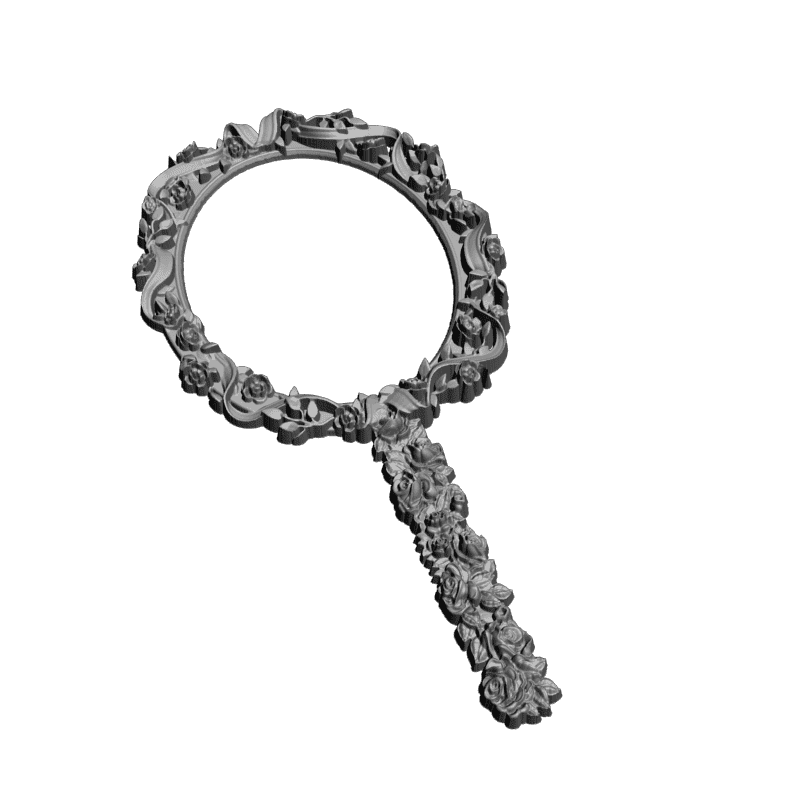картинка Зеркальце P4-284 3D-STL.COM