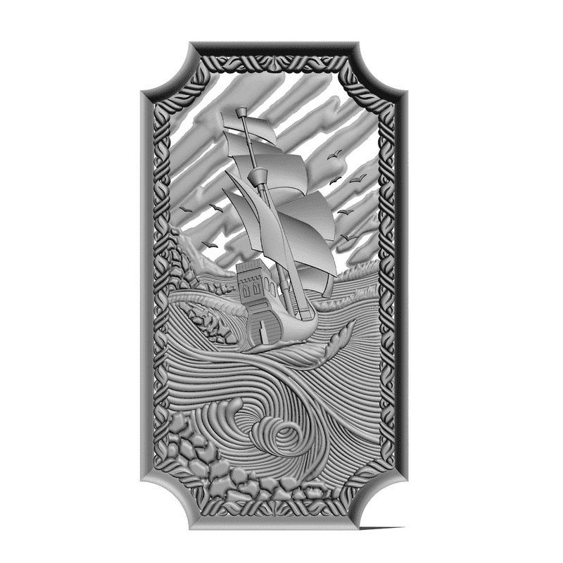 картинка Фасад мебельный M10-010 3D-STL.COM