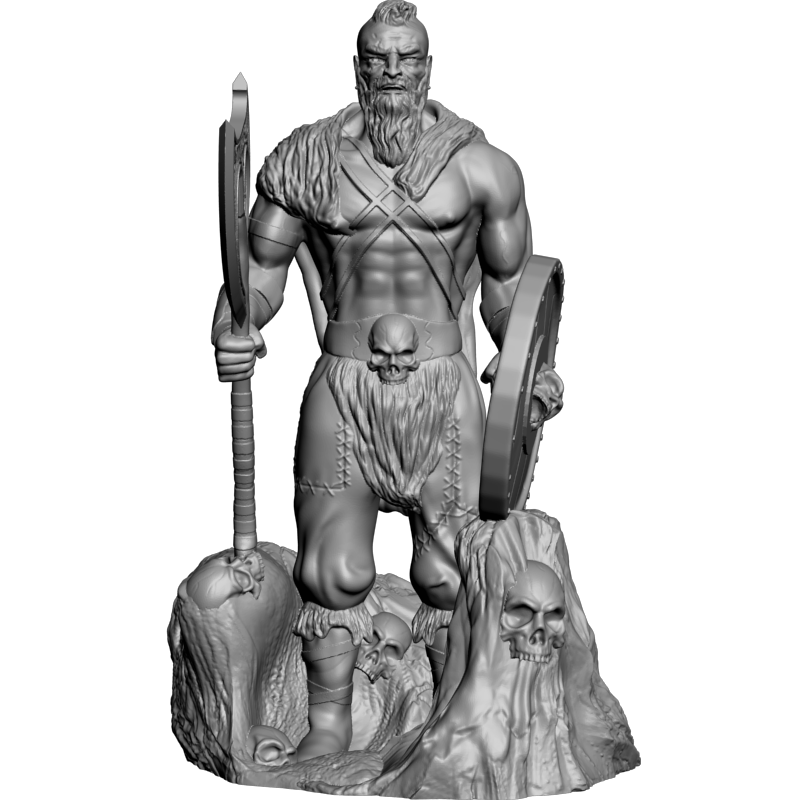картинка Статуэтка викинга L3-159 3D-STL.COM