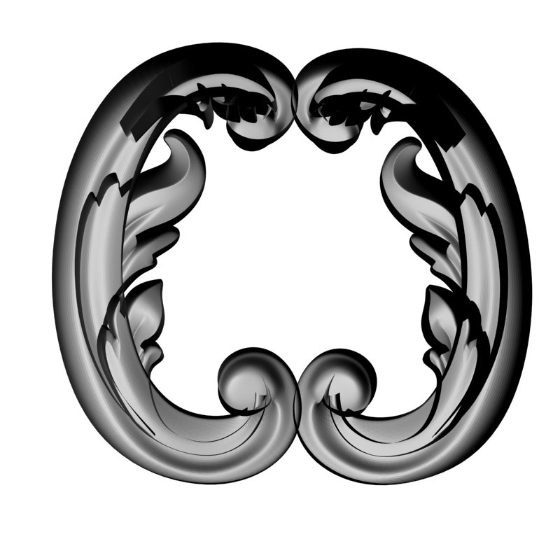 картинка Элемент декора D10-536 3D-STL.COM