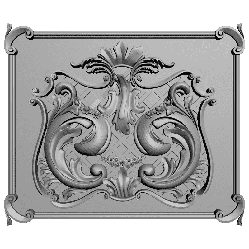 картинка Панель резная D11-089 3D-STL.COM