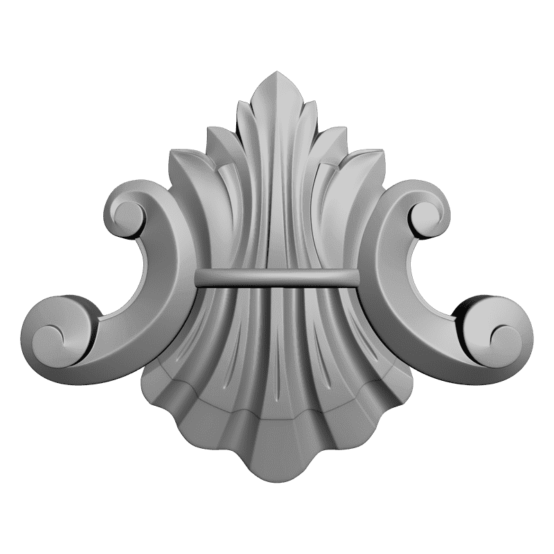 картинка Накладка резная D10-023 3D-STL.COM