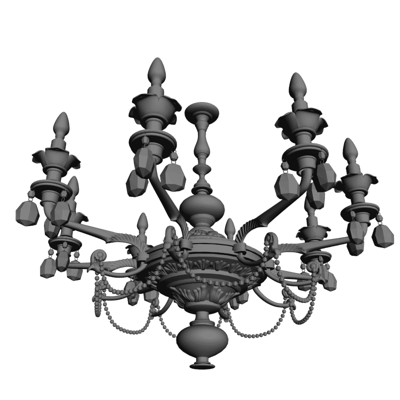 картинка Люстра H6-082 3D-STL.COM