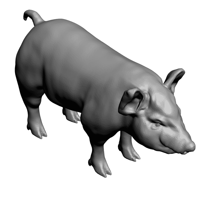 картинка Свинья F1-212 3D-STL.COM