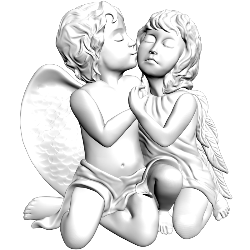 картинка Ангелочки V1-059 3D-STL.COM