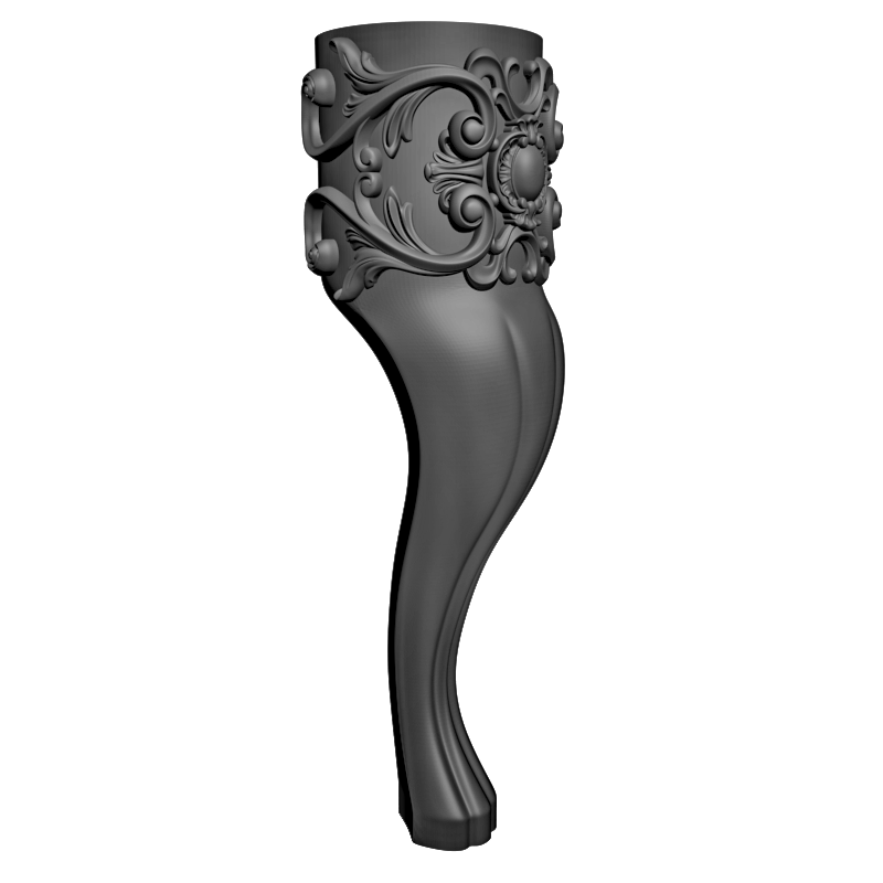 картинка Ножка мебельная M6-098 3D-STL.COM