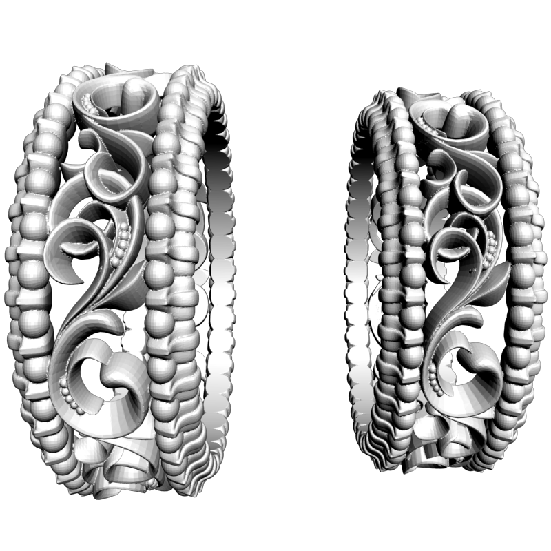 картинка Кольцо RY2-137 3D-STL.COM