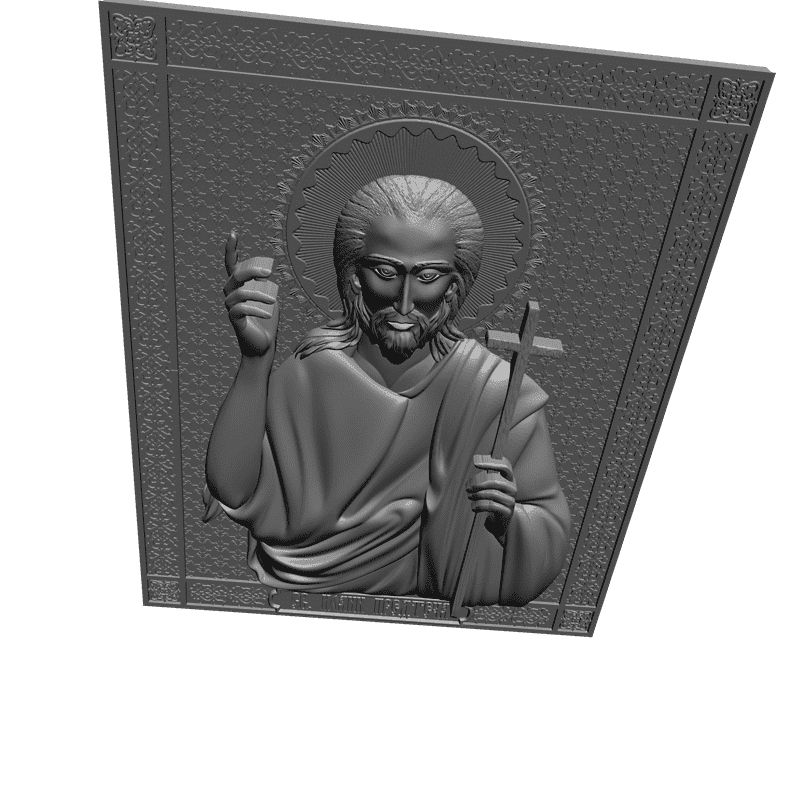 картинка Иоанн Предтеча V3-116 3D-STL.COM