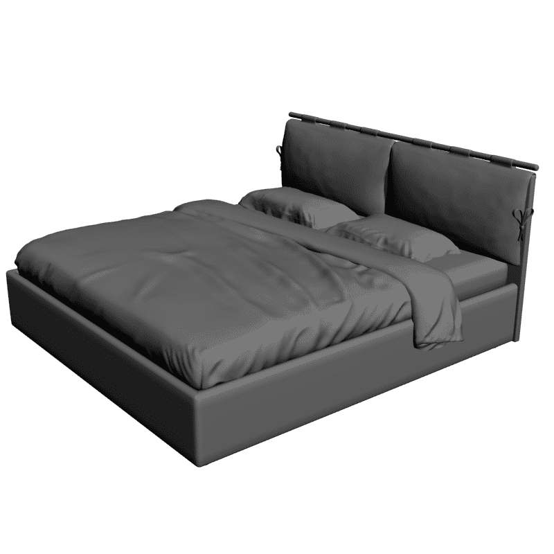 картинка Bed Daily Lux (Dream Land) 180x200 M4-165 3D-STL.COM