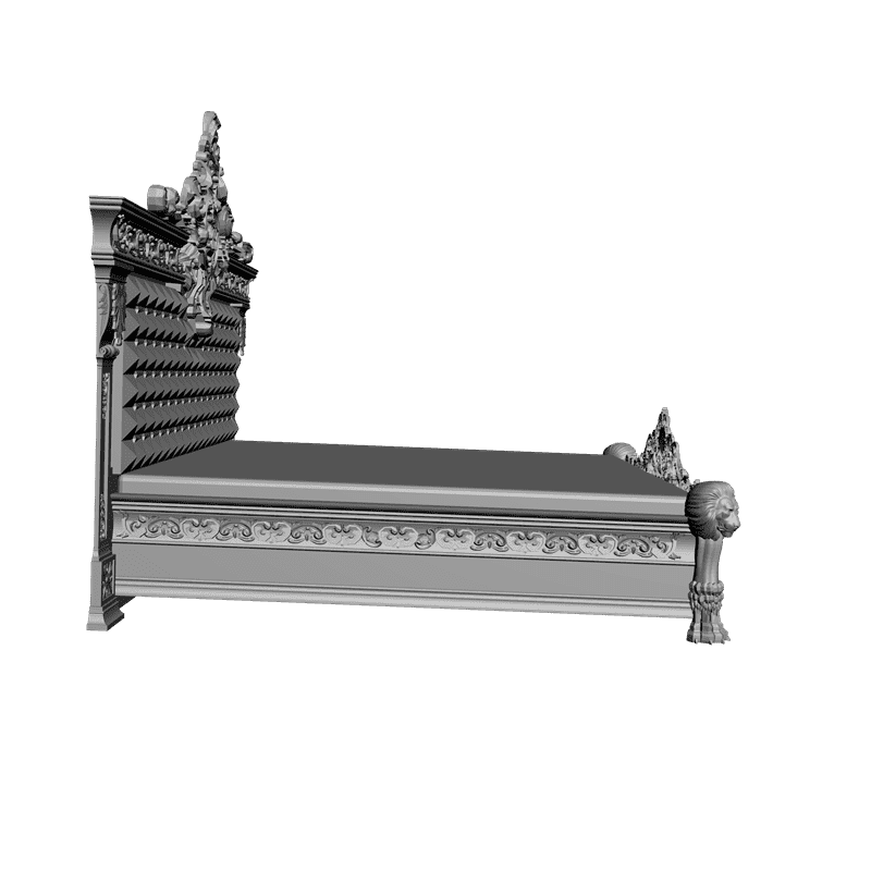 картинка Кровать M4-070 3D-STL.COM
