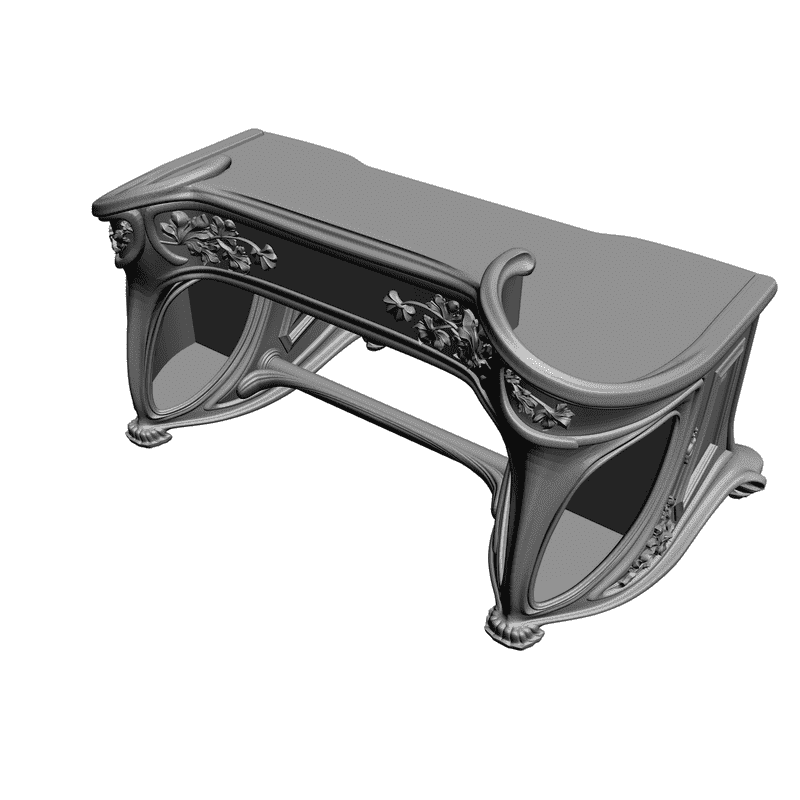 картинка Стол письменный M8-003 3D-STL.COM