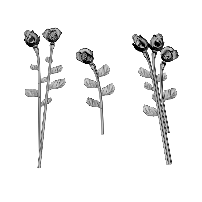 картинка Розы F4-131 3D-STL.COM