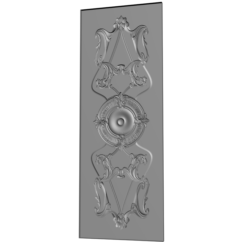 картинка Двери резные H3-078 3D-STL.COM