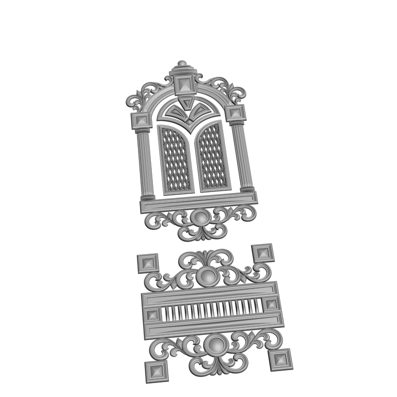 картинка Накладка на двери H3-098 3D-STL.COM