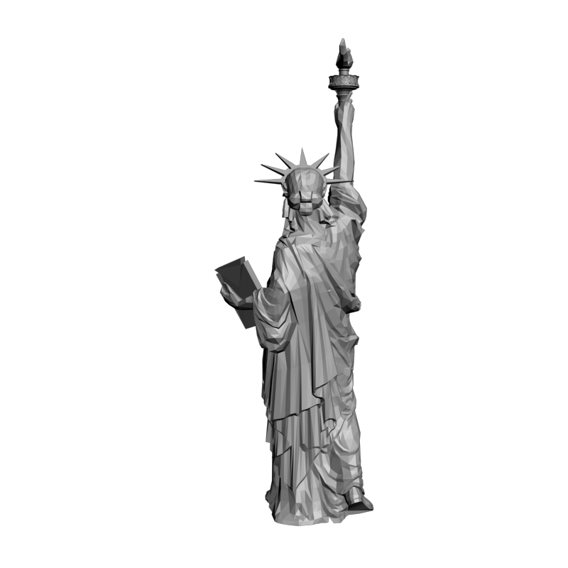 картинка Статуя Свободы L3-402 3D-STL.COM