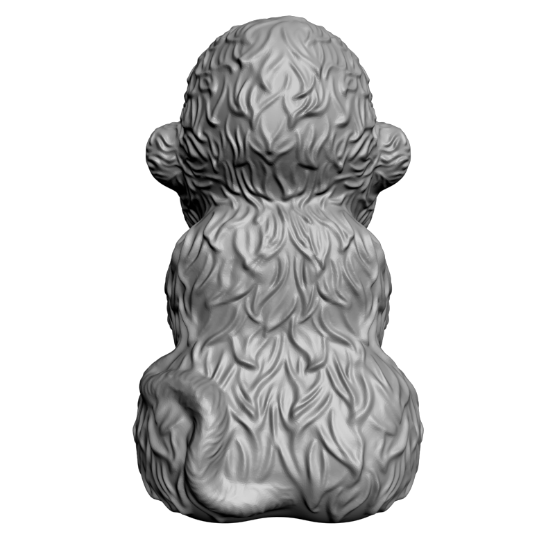 картинка Обезьянка PI1-509 3D-STL.COM