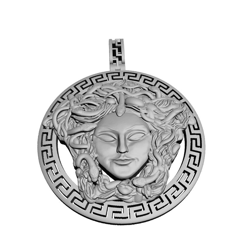 картинка Медуза Горгона RY5-010 3D-STL.COM