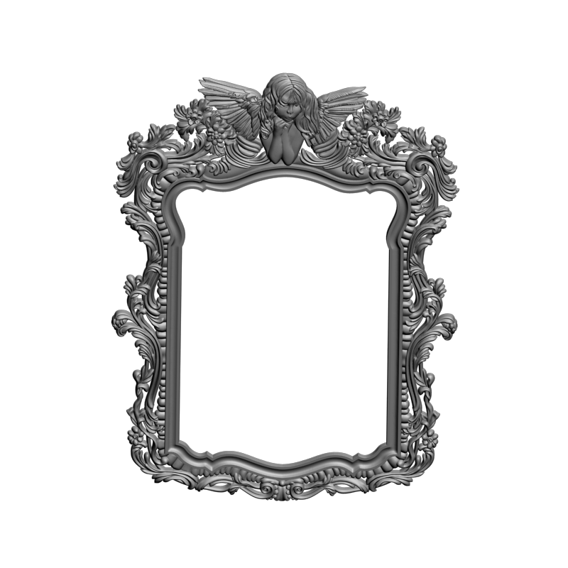 картинка Рама резная D14-477 3D-STL.COM