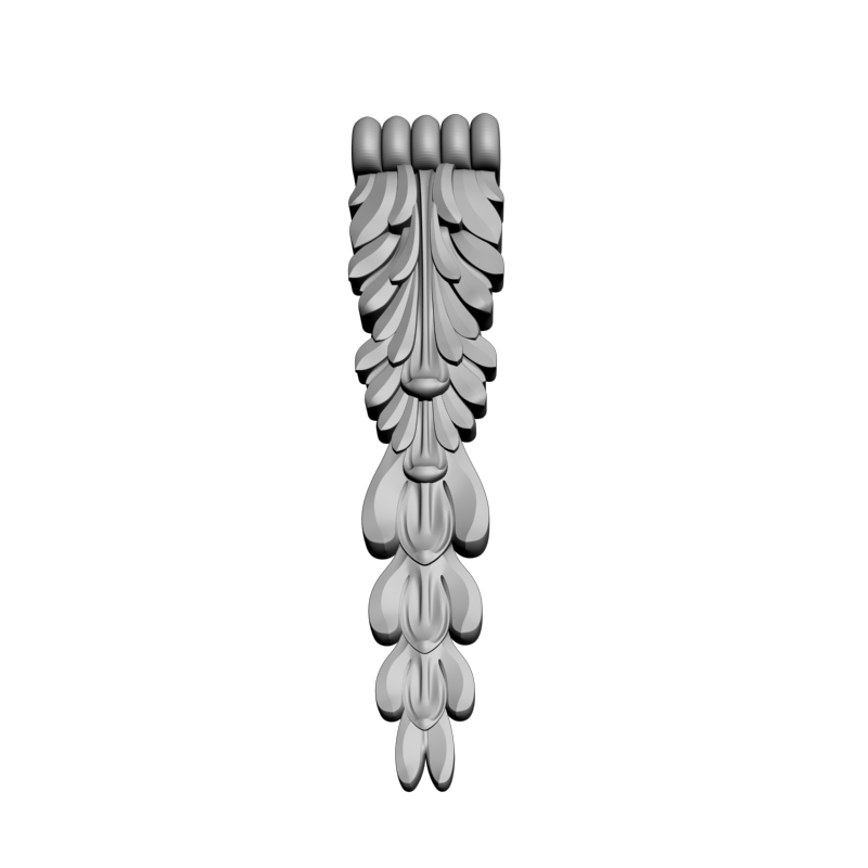 картинка Кронштейн резной D9-226 3D-STL.COM