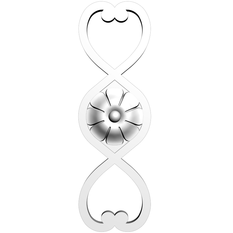 картинка Накладка резная D10-299 3D-STL.COM
