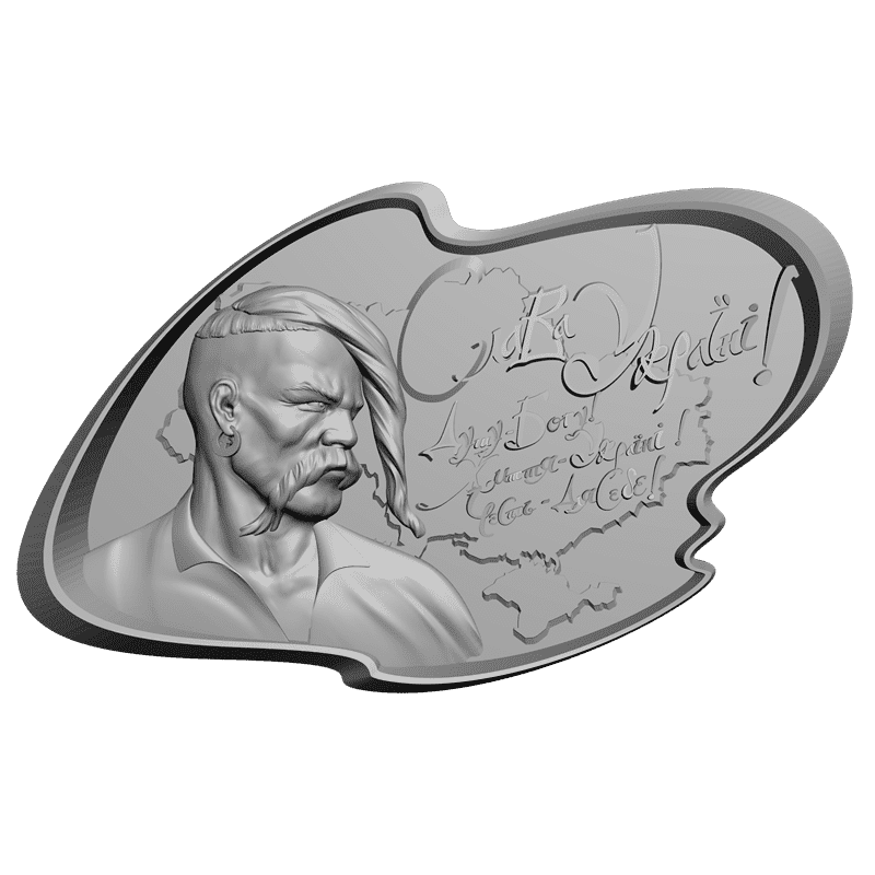 картинка Украина P4-120 3D-STL.COM