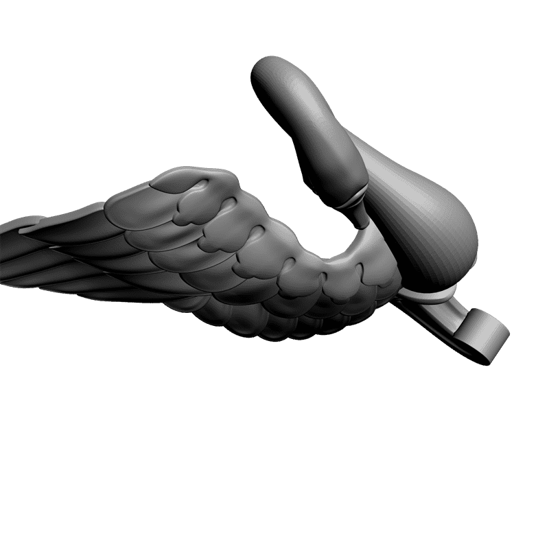 картинка Ножка резная M6-013 3D-STL.COM