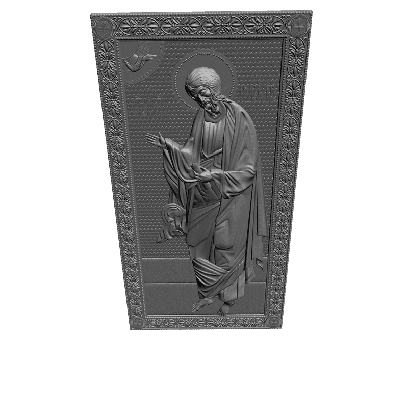картинка Апостол Андрей Первозванный V3-144 3D-STL.COM