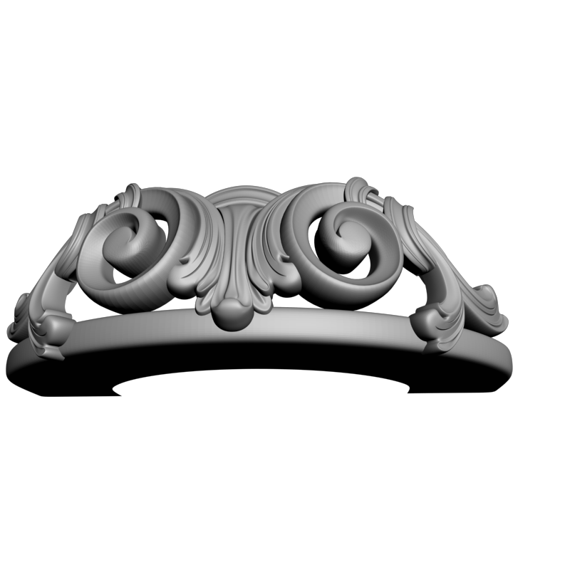 картинка Накладка декоративная D10-444 3D-STL.COM