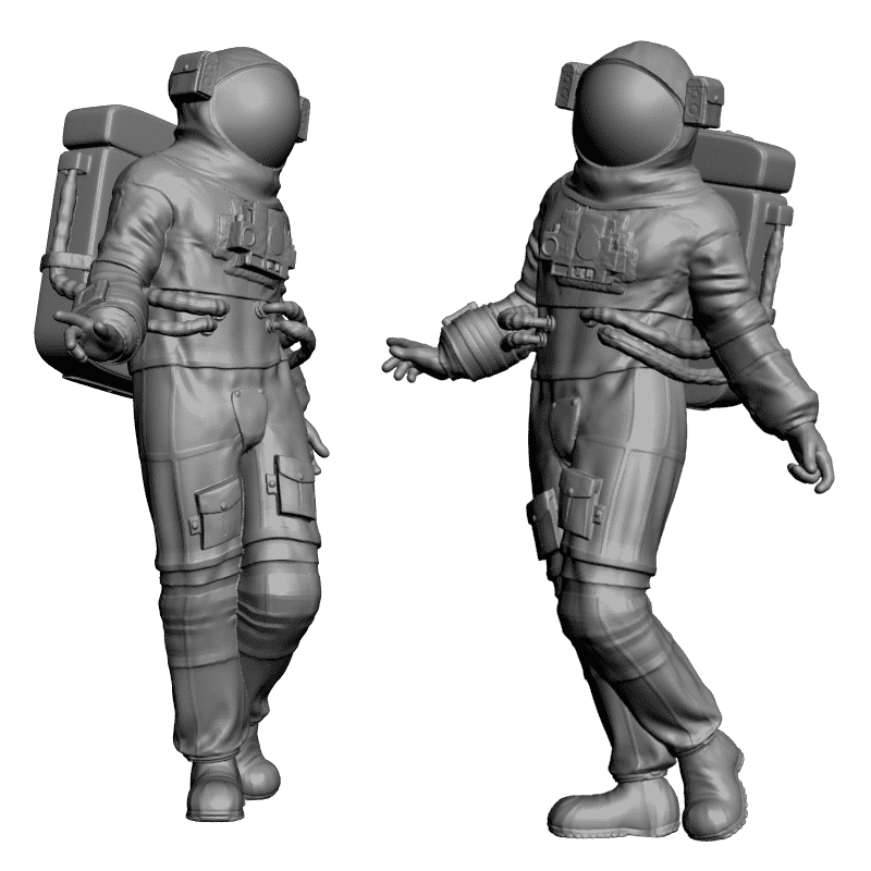 картинка Пьяный астронавт PI1-141 3D-STL.COM