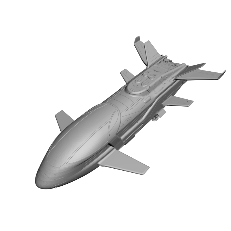 картинка Лайнер Белуга RT2-009 3D-STL.COM