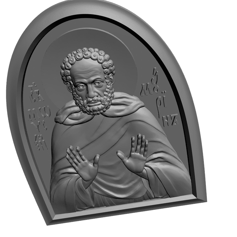 картинка Святой Моисей V3-118 3D-STL.COM