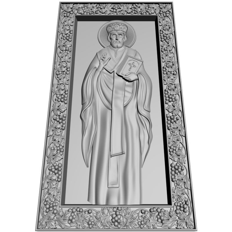картинка Николай Чудотворец V3-357 3D-STL.COM