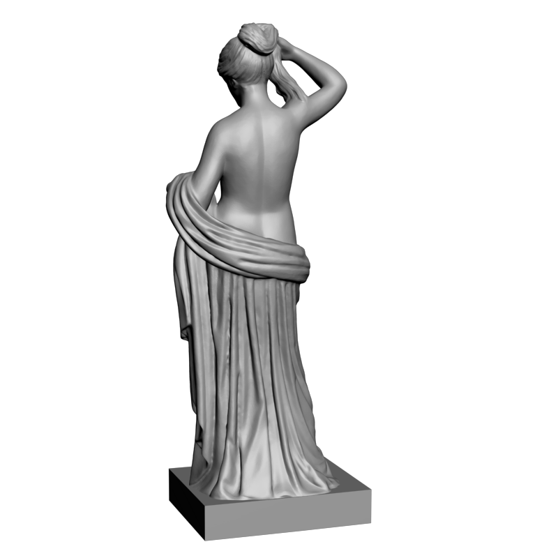 картинка Голая Девушка-Купание L3-244 3D-STL.COM