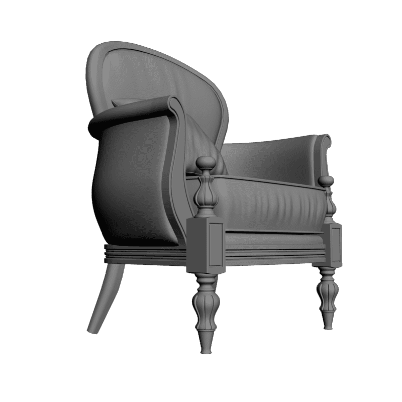 картинка Кресло M3-054 3D-STL.COM