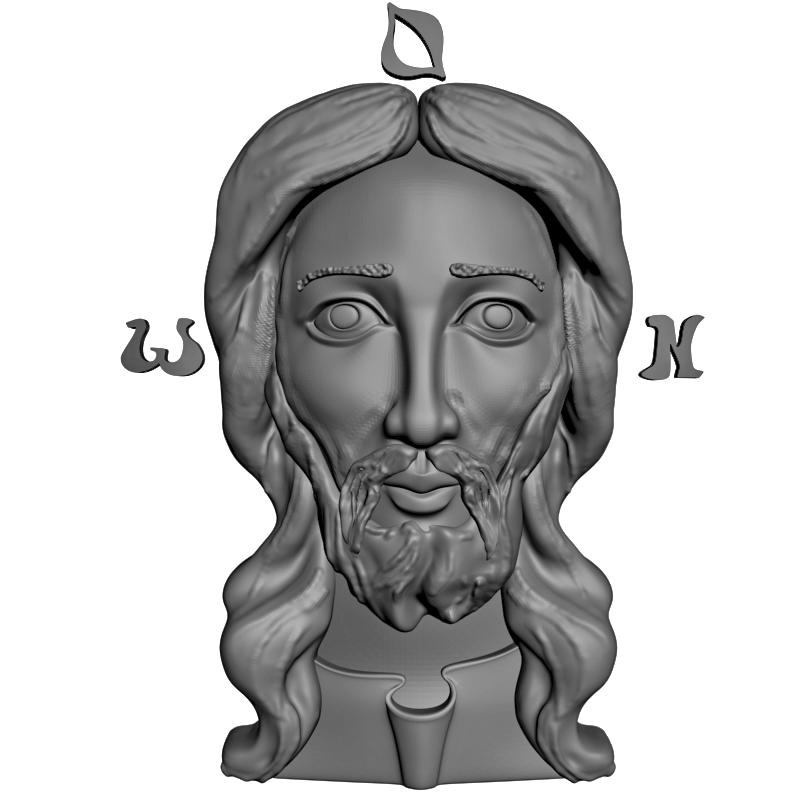 картинка Иисус V6-086 3D-STL.COM