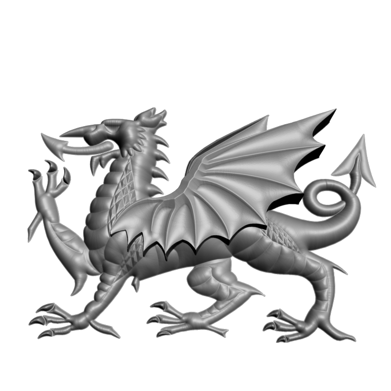 картинка Дракон F6-061 3D-STL.COM