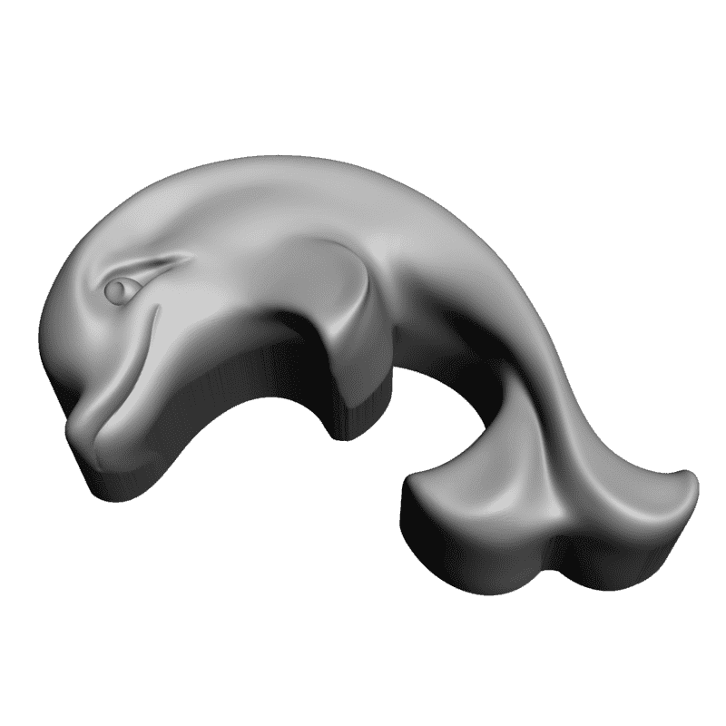 картинка Дельфин F5-023 3D-STL.COM