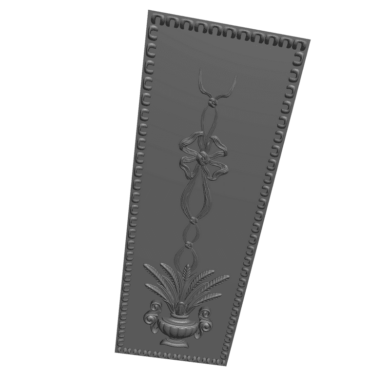 картинка Дверь резная H3-010 3D-STL.COM