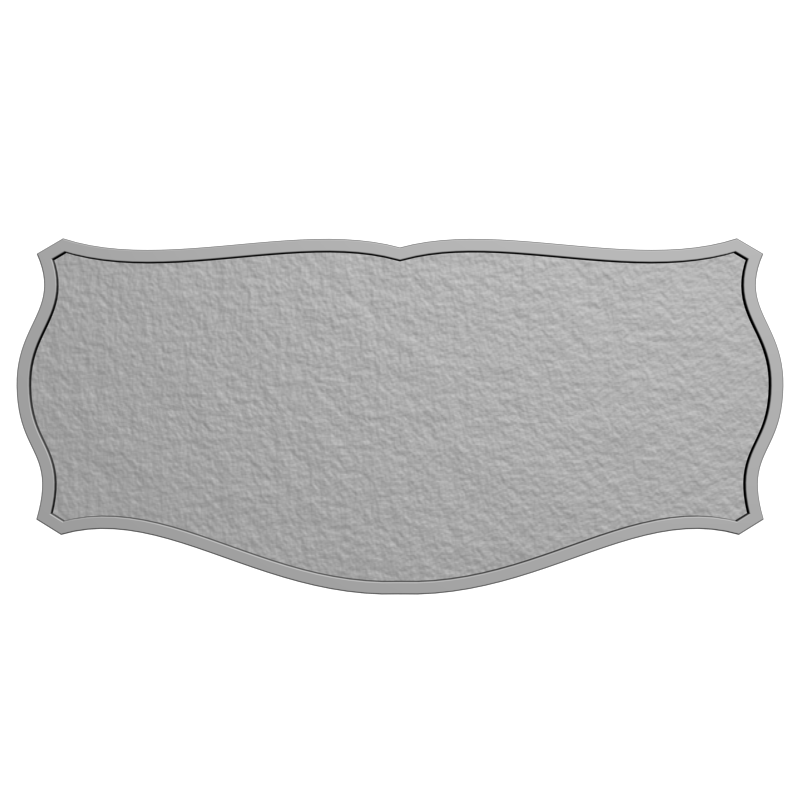 картинка Табличка заготовка P4-583 3D-STL.COM