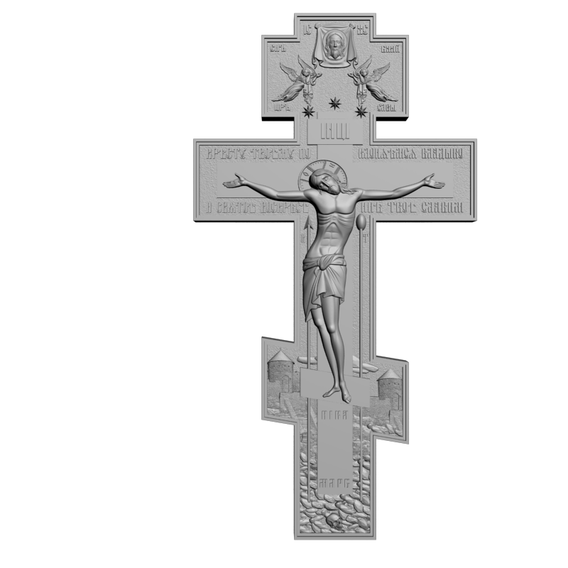 картинка Крест V5-017 3D-STL.COM