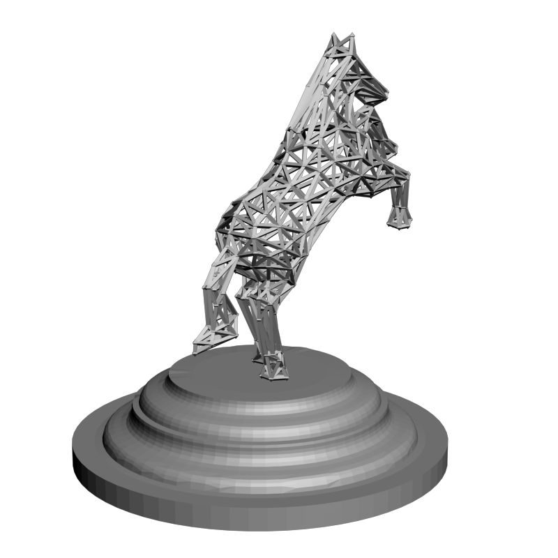картинка Лошадка P4-393 3D-STL.COM